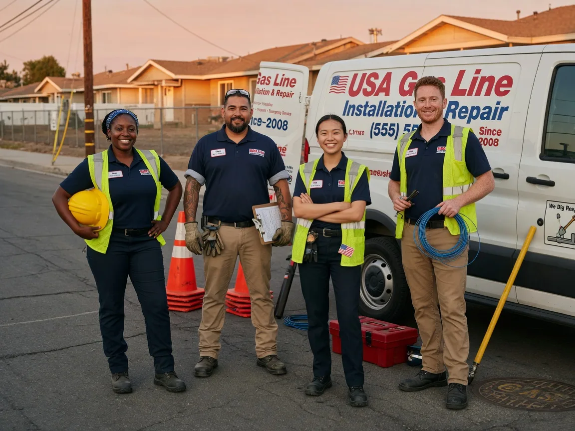 Gas Line Installation company in Naoma, WV